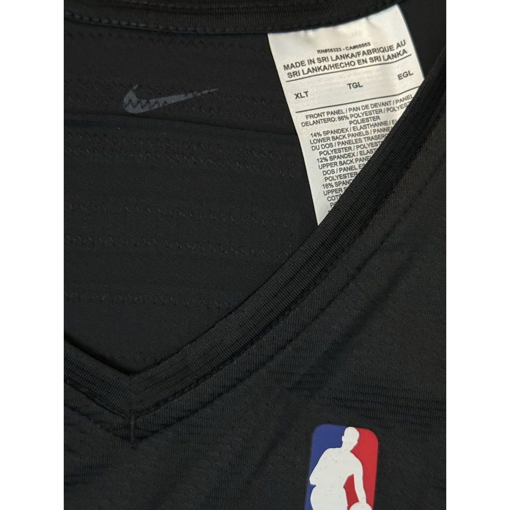 Nike Pro NBA Player Issued Training Tank Top Black 880805-010 Size XL-Tall - Picture 3 of 4